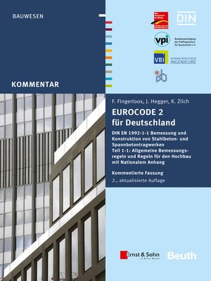 cover image of Eurocode 2 für Deutschland